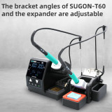 SUGON T60 C210/C115/C245 Lead- free soldering station Solder iron station for motherboard repair