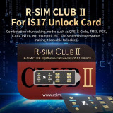 R-SIM CLUB Ⅱ  For ios17 Unlock Card