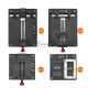 Amaoe AFix-B Multifunctional IC Chip Glue Removal Fixture For Phone Motherboard Repair Holder Maintencance Clamp