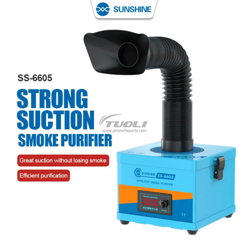 SUNSHINE SS-6605 Smoke Purifier Strong suction,Efficient purification,used in Smoke and Dust Treatment in Many Fields