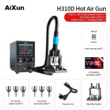 Aixun H310D Hot Air Gun BGA Rework Station 1000W Heat Wind With Large LCD Screen Digital Display For PCB BGA Soldering Repair
