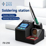 XZZ FX-210 Precision Soldering Stations 45W 2S Fast Heating Up 716℉ With C210 Soldering Iron Kit For PCB Board Repair Welding