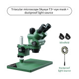 MaAnt SKY EYE T3 M3  6.5-58XContinuous Zoom Stereo Trinocular Microscope P 4K HDMI USB Digital Camera CTV Objective Lens