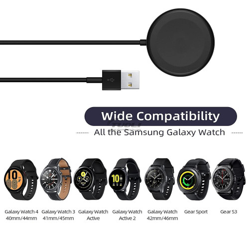 Original Wireless Watch Magnetic Fast Charger Cable For Samsung Galaxy Classic/5/5Pro Classic/4/3 USB  Smartwatch Charging