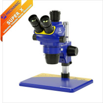 MECHANIC SUPER X 360 ° Rotation Triocular HD Video for Mobile Phone PCB Detection Observation Repair Tool