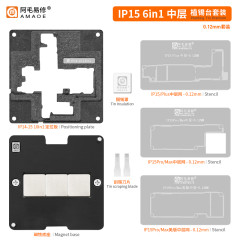 AMAOE IP14 IP15 Middle Frame Reballing Platform For iPhone 14 15 Series