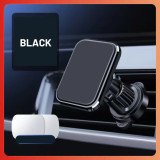 magsafe magnetic mobile phone holder air outlet hook 360° rotating car navigation holder