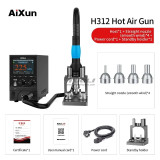 JC Aixun H312 Internet BGA Rework Station Intelligent Hot Air Gun 1400W Digital High Power Heating Station With Welding Nozzle