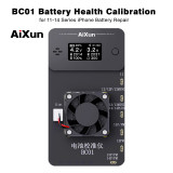AiXun BC01 BC02 Battery Calibrator Support Battery Charge and Discharge Round Cycle Test Health Rises To 100% For iPhone 11-15 Series