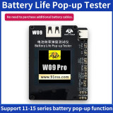 OSS-W09 Pro V3 OSS-W09 Pro V3 Battery Efficiency Pop Up Tester No External Cable Direct Card Efficiency 100 Data Repair for IPhone 11-15PM Pop Up Tester No External Cable Direct Card Efficiency 100 Data Repair for IPhone 11-15PM