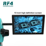 RF4 RF7050TV-2KC2-S010 144 LED Light Trinocular Industrial Microscope With 2K HD Camera S010 Monitor Electronic PCB Repair