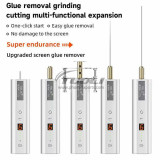 Wylie-177L Removal Glue Grinder Screen Deglosser Hand-held Multi-functionsl Phone Liquid Crystal Separation OCA Film