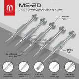 Martview MS-2D Aluminium High-Precision Anti-Rust Anti-Slip Magnetic Screwdriver