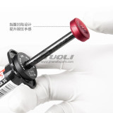 Qianli MEGA-IDEA aluminum alloy syringe flux booster solder paste push rod for syringe glue/uv solder mask/Flux/Paste