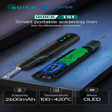 QUICK TS1 Smart Portable Soldering Iron Integrated Precision Welding Tip LCD Display, Stable Temperature, Repair Tools