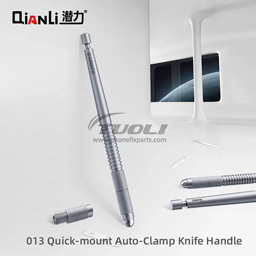QianLi QL 013 Quick Mount Auto-Clamp Knife Handle/Mobile LCD gule Remover/Mobile CPU/IC Gule removing/Blades Handle
