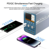 SUNSHINE P1 Pro MAX Smart Regulated Power Supply With Waveform Display PD/QC Fast Charging Short Circuit Fault Detecting Tool