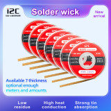 i2C solder wire, low residue, high thermal conductivity, strong solder absorption