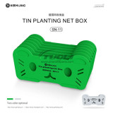 Mijing SN-11 Reballing Stencil Storage Box For Mobile Phones Mainboard Chip Rework Convenient Fast Access Tin Mesh Storage Box