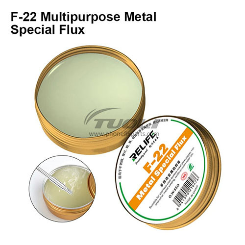 RELIFE F-22 Multipurpose Metal Special Flux High Insulation Resistance Strong Weldability Safe Non-conductive Metal Flux Paste