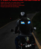 2024 new model bluetooth LED DIY video animation customized Knight backpack