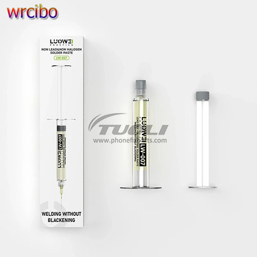 LUOWEI 5Pcs Transparent Solder Paste Welding Advanced Rosin Oil Flux No Need Clean For PCB SMD BGA SMT Soldering Repair Tool