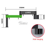 Luowei  Microscope Swing Arm 360 ° Movable Universal Metal Bracket Aluminum Alloy Telescopic Folding Column Support