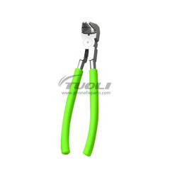 LUOWEI 90 Degrees Right Angle Flat Pliers High Hardness Suitable For Dismantling Steel Ring Of Mobile Phone Lenses Repair Tools