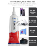 i3 Nano Repair Glue 60ml Black Transparent For Mobile Phone Display Warping LCD TV Camera Middle Frame Back Cover Bracket Repair