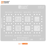 AMAOE Qualcomm CPU reballing stencil 0.12mm  QU:7