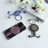 Metal frameless airbag anti-drop case with built-in bracket for ip 13-15 series
