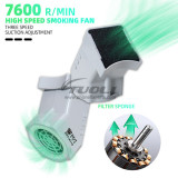 BST-X110 Microscope LED Lighting Smoking Instrument Adjustable Wind Speed Switch to Microscope Repair Work Exhaust Fan