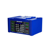MECHANIC V-POWER 8 PRO USB Smart Fast Charge LCD Digital Display 8 Port USB Charging Dock Support 110W Wireless Charger
