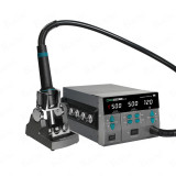 SUGON 8610DX Pro 1000W Hot Air Rework Station Microcomputer Digital Display BGA Rework Station Curved Nozzle Welding Repair Tool