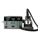 SUGON 8610DX Pro 1000W Hot Air Rework Station Microcomputer Digital Display BGA Rework Station Curved Nozzle Welding Repair Tool