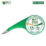 BST-1520A 2020A 2520A 3020A 3520A Non-halogen low residue no-cleaning desoldering tape Oxidation resistant / Super cleaning / Improve work efficiency / Suitable for precision circuit boards