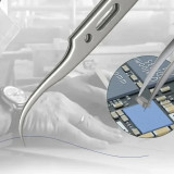 MECHANIC Tweezers GAN-15 GAN-11 Mobile Phone Repair Fingerprint Flying Wire Anti-magnetic Precision Components Fine Tip Clip