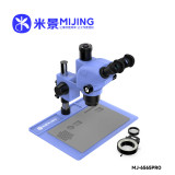 MIJING 7050PRO 6565PRO Trinocular Microscope Head 7-50X/6.5-65X Simul Focal Continuous Zoom Stereo Microscope Soldering Tool Set