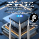 Jitongxue laminate tungsten steel grinding head spherical needle-shaped cell phones tools motherboard maintenance grinding head