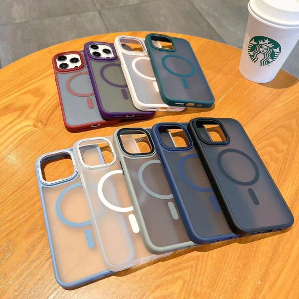 Magnetic Bracket Phone Case for iPhone  12-16pro max