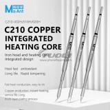 MaAnt C210 Soldering Iron Tips for JBC/I2C/Jabe/SUGON Solder Station Welding Tip Fast Heating C210-I/IS/K Head for SMD Welding
