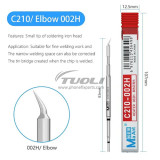 MaAnt C210 Soldering Iron Tips for JBC/I2C/Jabe/SUGON Solder Station Welding Tip Fast Heating C210-I/IS/K Head for SMD Welding