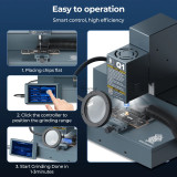 XWITZEAL Q1 Automatic CNC Chip Grinding Machine Industrial Level Motherboard BGA PCB CPU Frame Grinder Machine