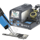 SUNSHINE S1 Precision Tweezers Multi-purpose Soldering Station Smart Color Screen ,Four-stage Storage,Repair Tools