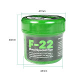 RELIFE F-22 Multipurpose Metal Special Flux High Insulation Resistance Strong Weldability Safe Non-conductive Metal Flux Paste