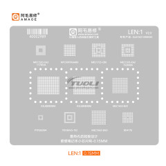AMAOE Easy Repair LEN1 Tin-Planting Steel Mesh K3LKBKB0BM/NPCX997KAABX/MEC1503/1723 Sold 7