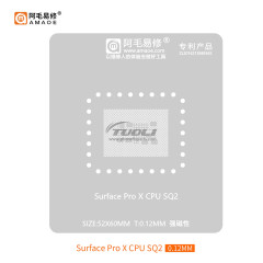 AMAOE Suitable for Microsoft Tablet SurfacePro X SQ2 Tin Steel Net Snapdragon 8cxGen2 CPU A Mao Easy Repair
