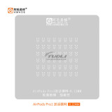 AMAOE Easy Repair Apple 1st Generation Earphones Airpods Pro1 Transmitter Planting Tin Net Solder Paste Planting Ball Repair Steel Net