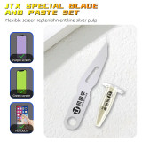 Nano Conductive Silver Paste Repair Patching Blade Set For iPhone Screen Water Ingress Cause Yellow/Green Circuit Tool