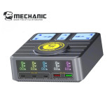 MECHANIC S-POWER Pro 9 Ports 135W USB Charger Staion Fast Charging Socket QC3.0 PD Port Wireless Charging for Phone Repair Tool